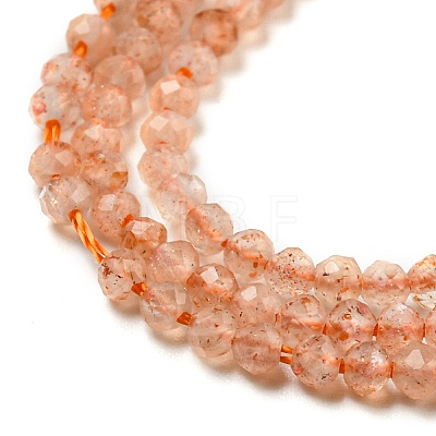 Natural Sunstone Beads Strands G-K182-2mm-13A-1