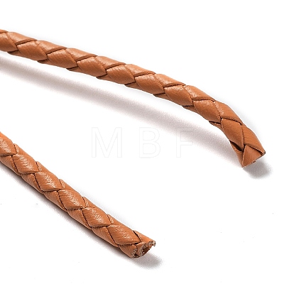 Braided Leather Cord VL3mm-30-1
