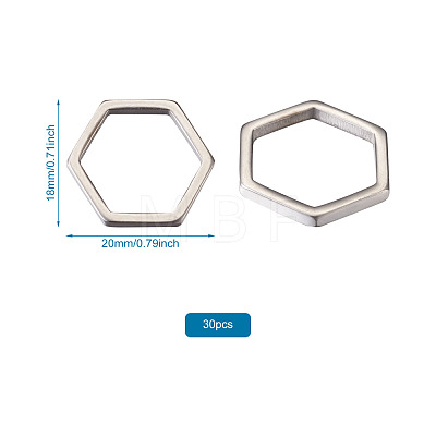 304 Stainless Steel Linking Rings STAS-TA0004-46-1