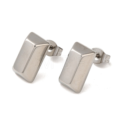 Non-Tarnish 304 Stainless Steel Stud Earring EJEW-C099-06P-1