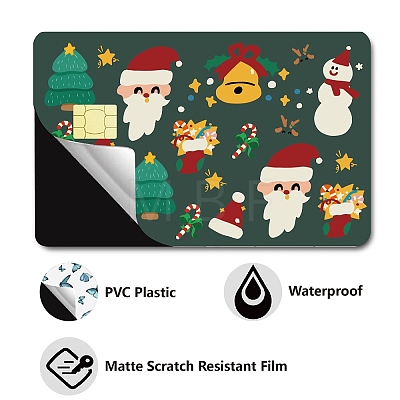 PVC Plastic Waterproof Card Stickers DIY-WH0432-027-1