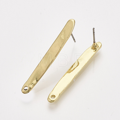 Alloy Stud Earring Findings PALLOY-S121-136-1