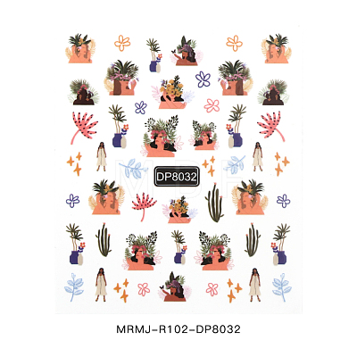 Summer Nail Decals Stickers MRMJ-R102-DP8032-1