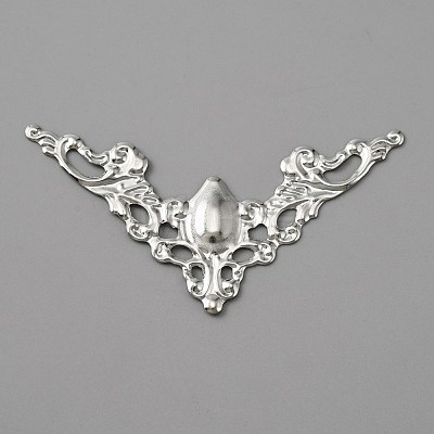 Iron Filigree Joiners FIND-WH0036-51P-1