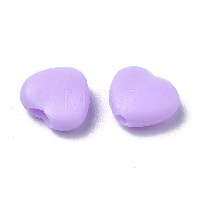 Heart PVC Plastic Cord Lock for Mouth Cover KY-D013-04G-1