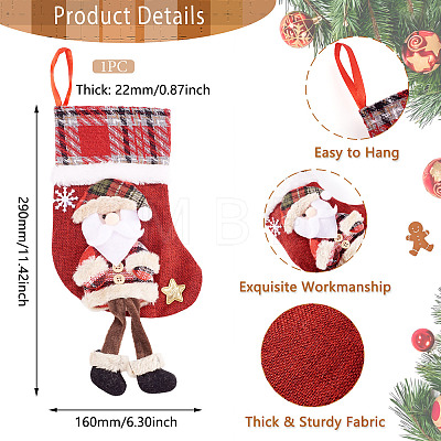 Christmas Theme Non-woven Fabrics Bags ABAG-TAC0005-03B-1