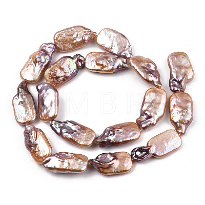 Natural Keshi Pearl Beads Strands PEAR-S020-D04-1-1