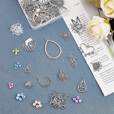 CHGCRAFT DIY Chandelier Earrings Makings Kit DIY-CA0001-54-1