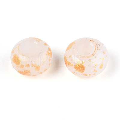 3/0 Baking Paint Glass Beads GLAA-G118-02J-1