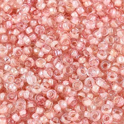 Picasso Glass Seed Beads SEED-Q041-02G-1