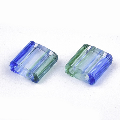 2-Hole Glass Seed Beads X-SEED-S023-38C-06-1