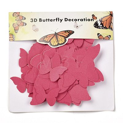 3D Plastic Wall Stickers DIY-F077-04K-1