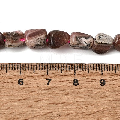 Natural Rhodonite Beads Strands GG-CBADF20-B14-1