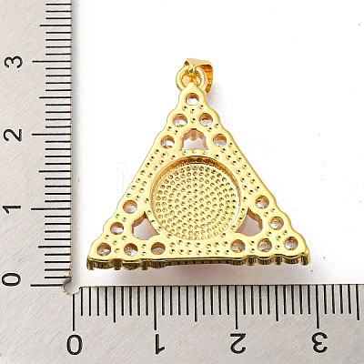 Real 18K Gold Plated Brass Pendants KK-L209-007G-05-1