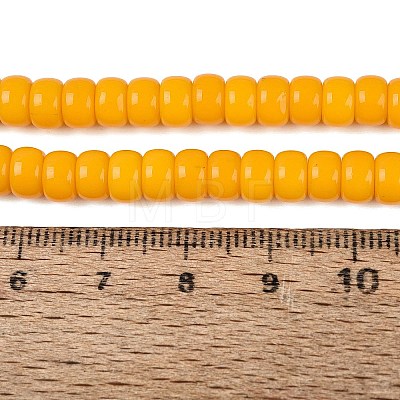 Opaque Glass Beads Strands GLAA-NH0002-B01-C06-1