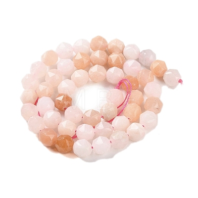 Natural Pink Aventurine Beads Strands G-NH0021-A14-01-1