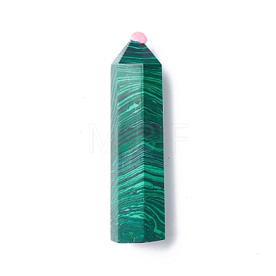 Natural & Synthetic Gemstone Tower Home Display Decoration DJEW-G036-01-1