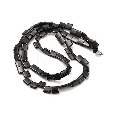 Electroplated Non-magnetic Synthetic Hematite Beads Strands G-G089-B02-16-1