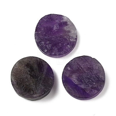 Natural Amethyst Cabochons G-K338-39E-01-1