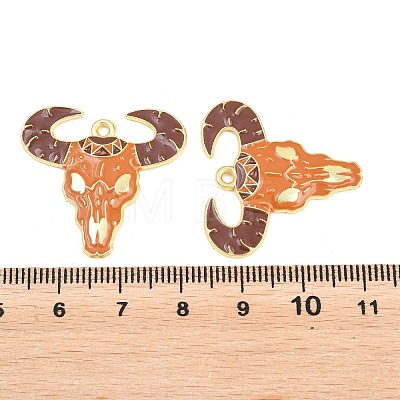 West Cowboy Theme Alloy Enamel Pendants ENAM-L056-01B-04-1