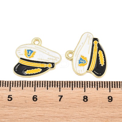 Alloy Enamel Pendants FIND-E057-01I-1