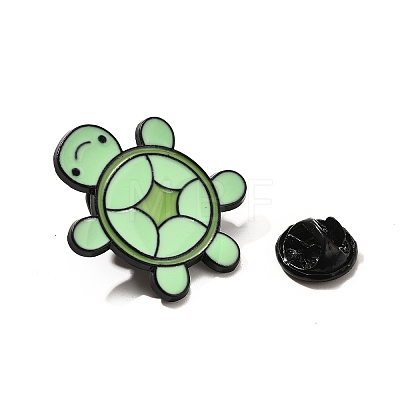 Luminous Tortoise Enamel Pins JEWB-Q011-01C-1