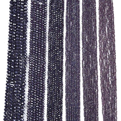 Electroplate Glass Beads Strands EGLA-A044-P8mm-A11-1