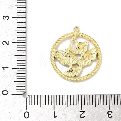 304 Stainless Steel Enamel Pendants STAS-G371-04G-03-1