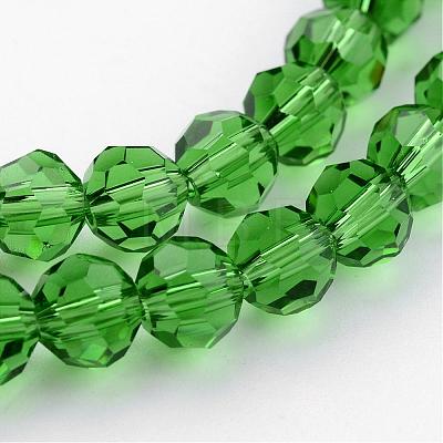 Transparent Glass Bead Strands GLAA-G013-4mm-54-1