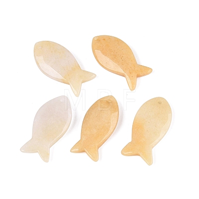 Natural Topaz Jade Pendants G-G275-01B-1