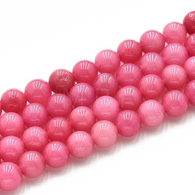 Natural Quartz Beads Strands G-N355-6mm-71-1
