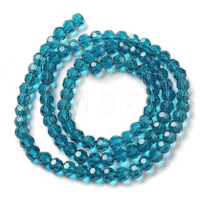 Transparent Glass Beads EGLA-A035-T6mm-D12-1