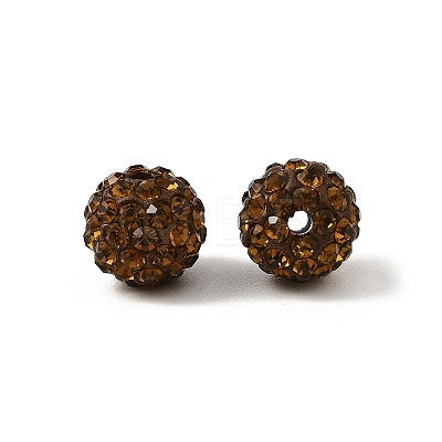 Pave Disco Ball Beads RB-H258-10MM-220-1