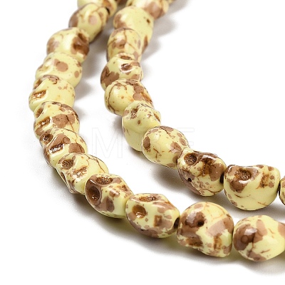 Synthetic Turquoise Beads Strands TURQ-F019-02B-1