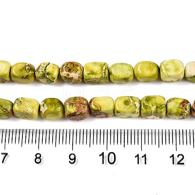 Natural Imperial Jasper Beads Strands G-N342-62J-1