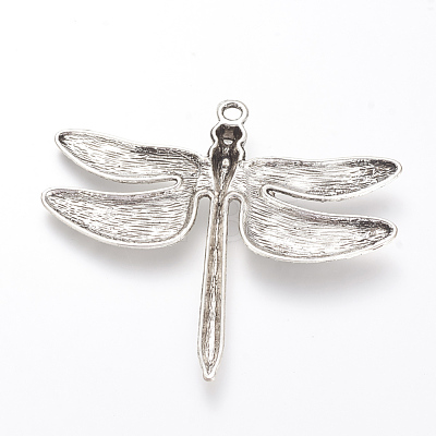 Tibetan Style Alloy Big Pendants X-TIBE-S302-01AS-NR-1