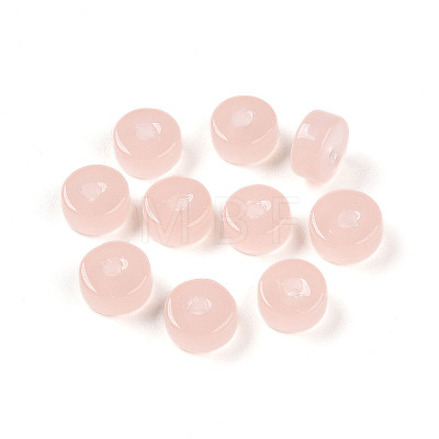 Imitation Jade Glass Beads GLAA-N007-6x3mm-B02-1