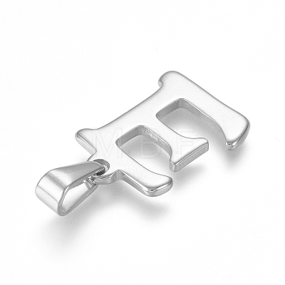 Non-Tarnish 304 Stainless Steel Pendants X-STAS-F106-95P-E-01-1