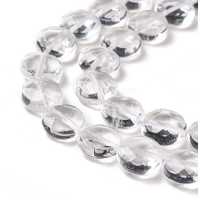 Natural Quartz Crystal Beads Strands G-C238-44B-1