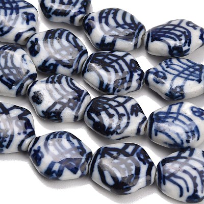Handmade Porcelain Beads Strands PR-CBAB2F0-02-1