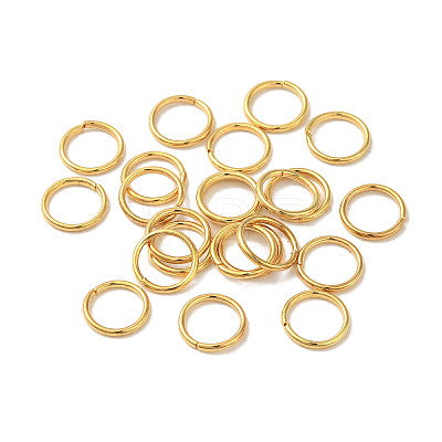 304 Stainless Steel Closed Jump Rings STAS-K285-05G-1