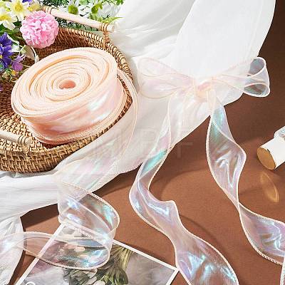 Polyester Lace Trim DIY-TAC0010-49E-1