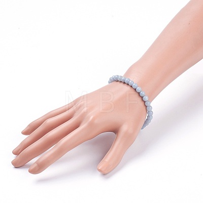 Natural Ang Stretch Bracelets BJEW-JB03738-05-1