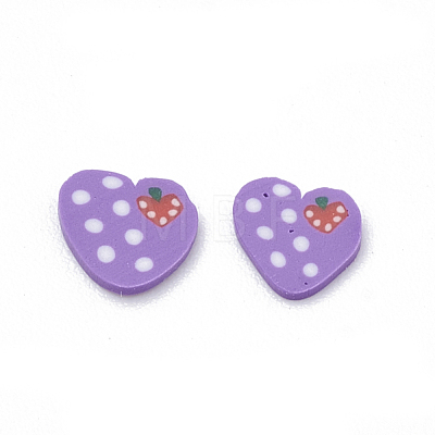 Handmade Polymer Clay Cabochons CLAY-T011-06-1