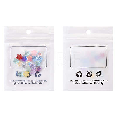 20Pcs Spray Painted Glass Beads GLAA-YW0001-10-1