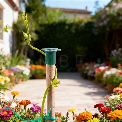 PVC Garden Bamboo Pole Cover AJEW-CP0010-86A-1