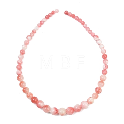 Natural Green Jade Graduated Beads Strands GG-CBA2AE1-A06-E-1