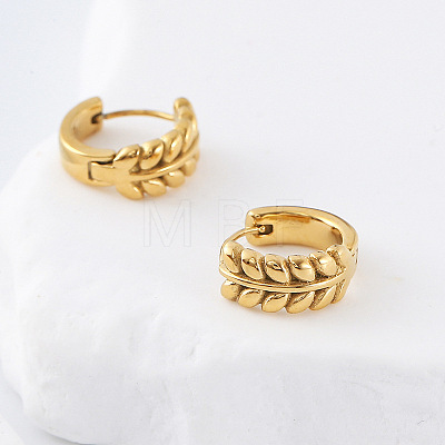 304 Stainless Steel Hoop Earrings for Women VK8456-1