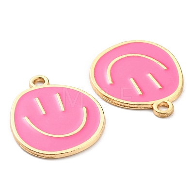 Alloy Enamel Pendants ENAM-D051-18G-04-1