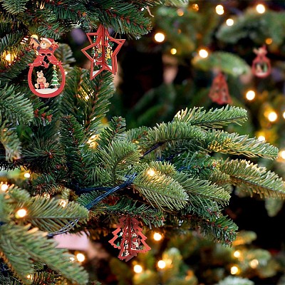 Christmas Wooden Ornaments DIY-TA0002-78-1